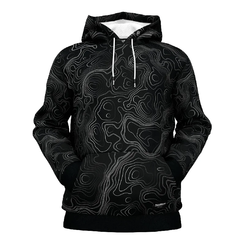 hoodie breathable -Topographical Hoodie