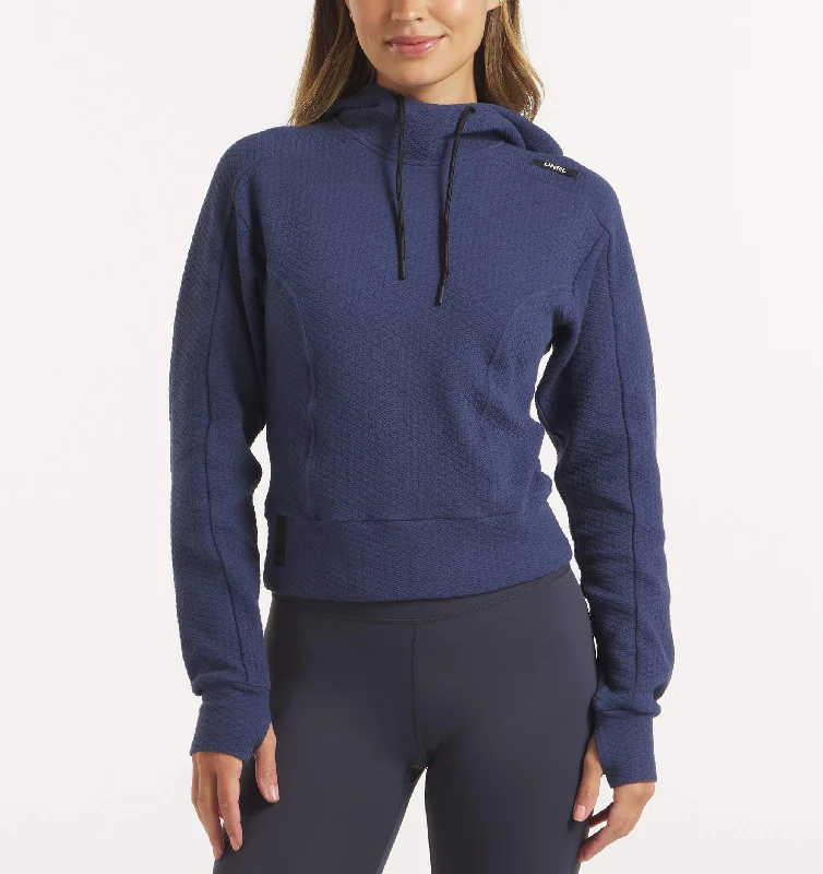 hoodie warm blue -Women's Elevation Hoodie