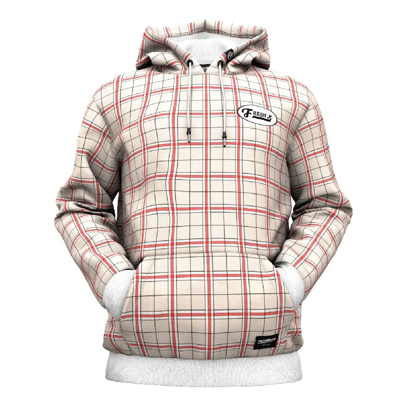 hoodie retro -Fresh XPlaid Hoodie