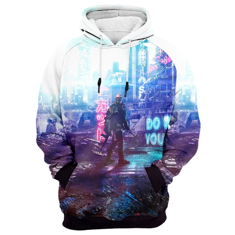 hoodie casual pattern -Lost Hoodie