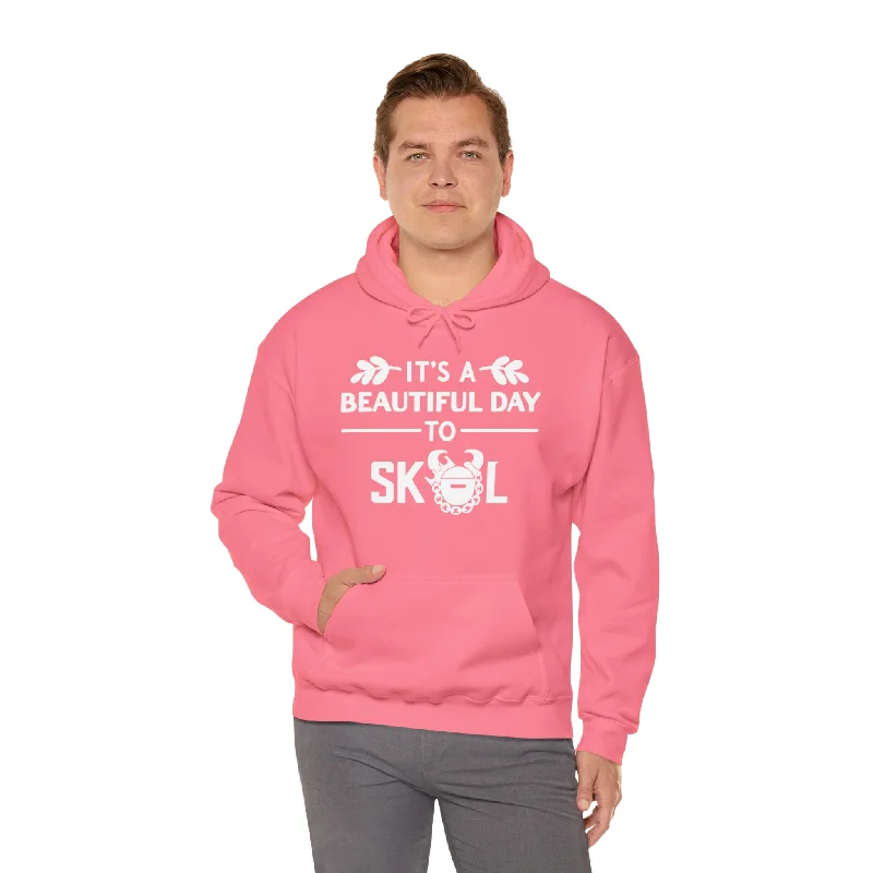 hoodie stylish navy -Unisex Heavy Blend™ Hoodie - It's a Beautiful Day!