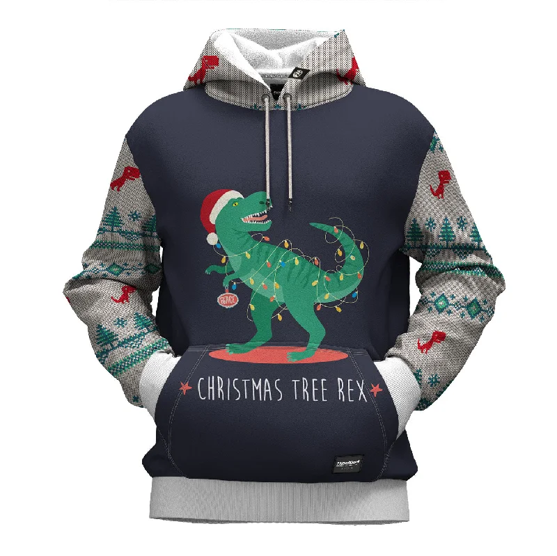 hoodie autumn -Tree Rex Hoodie