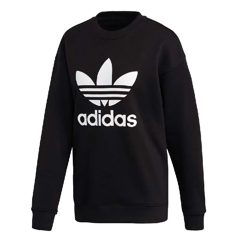 sweatshirts muted white -adidas - Women's Trefoil Crew Sweatshirt (FM3272)