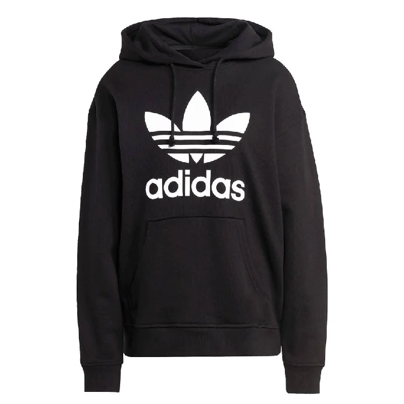 hoodie stylish purple -adidas - Women's Trefoil Hoodie (IB7432)