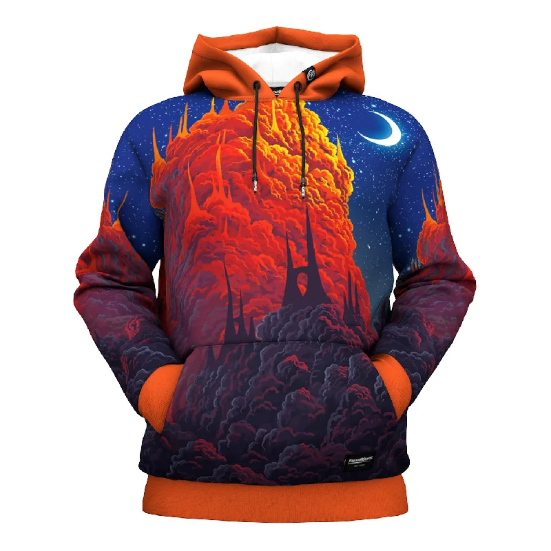 hoodie casual blue -Clouds Kingdom Hoodie