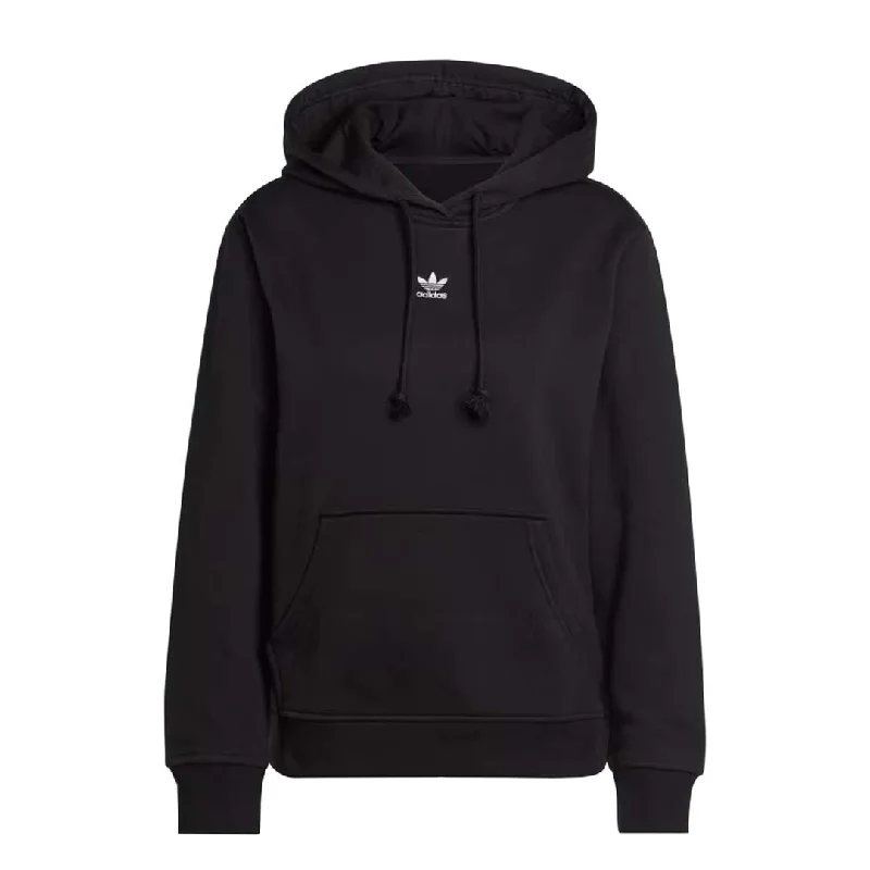 hoodie vibrant red -adidas - Women's Adicolor Essentials Fleece Hoodie (H34725)