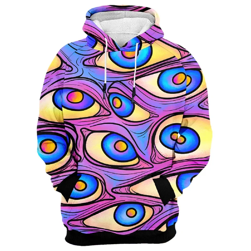 hoodie chic white -Eye Disagree Hoodie