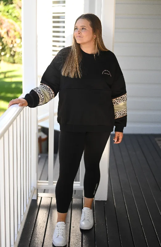 sweatshirts onyx black -Josie Sweatshirt - Black