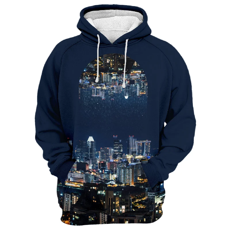 hoodie patterned -City Rain Hoodie