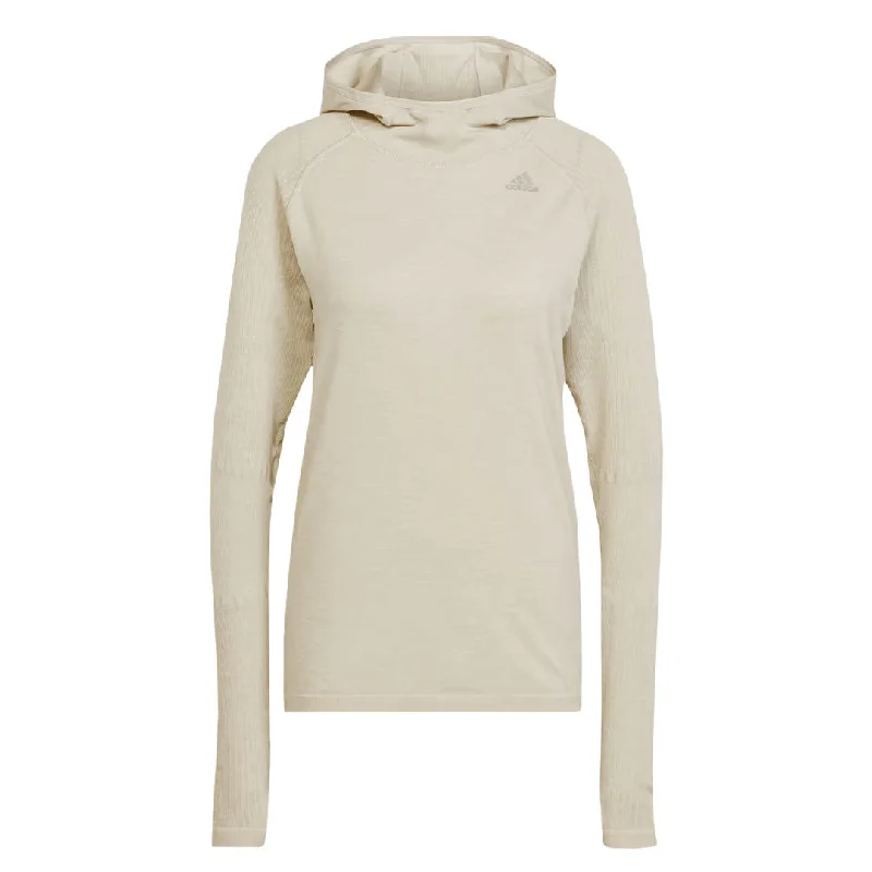 hoodie warm forest -adidas - Women's X-City Running Knit Hoodie (HC6339)