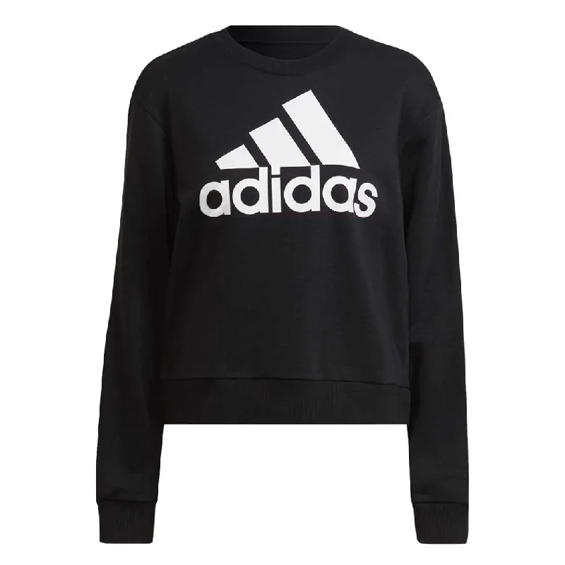 sweatshirts silky polyester -adidas - Women's Essentials Logo Loose Sweatshirt (HD1757)