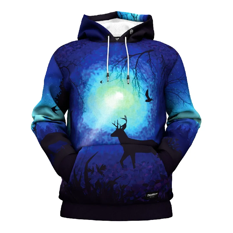 hoodie warm hoodie -Lunar Glow Hoodie