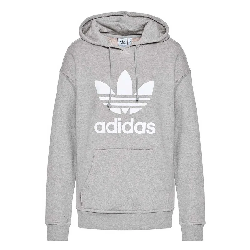 hoodie elegant beige -adidas - Women's Trefoil Hoodie (H33589)