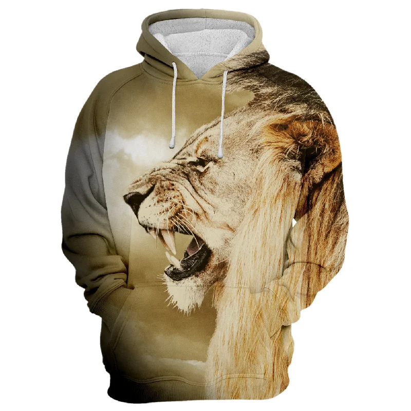 hoodie chic olive -Legendary Lion Hoodie