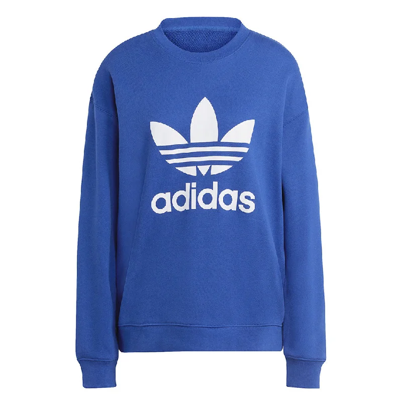 sweatshirts chic green -adidas - Women's Trefoil Crew Sweatshirt (IB7430)