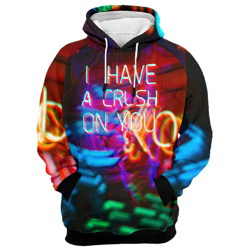 hoodie trendy design -My Crush Hoodie