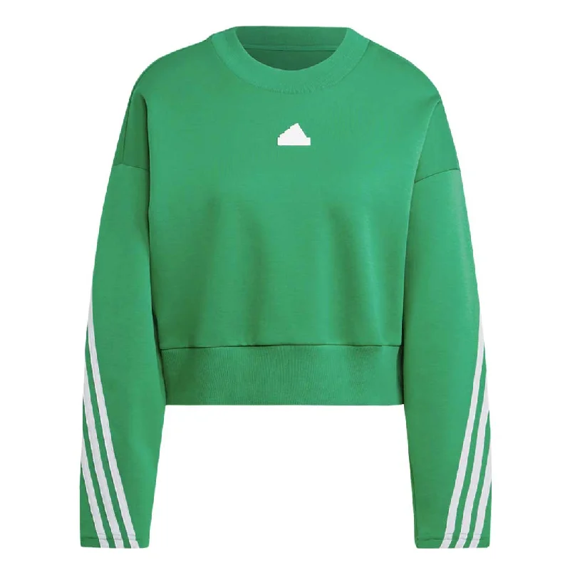 sweatshirts hip white -adidas - Women's Future Icons 3-Stripes Sweatshirt (IB8698)