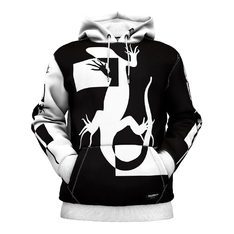 hoodie men casual -Lizard Hoodie