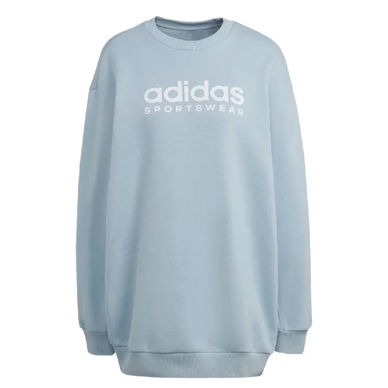 sweatshirts bold grey -adidas - Women's All Season Fleece Graphic Sweatshirt (IL3248)