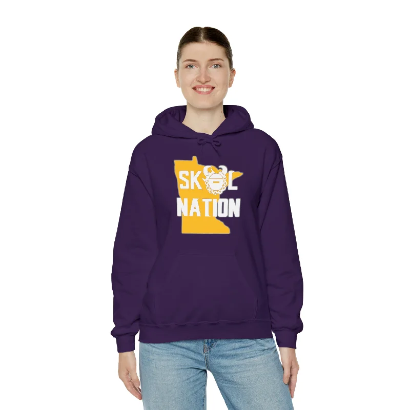 hoodie modern fabric -Unisex Heavy Blend™ Hoodie - MN Nation