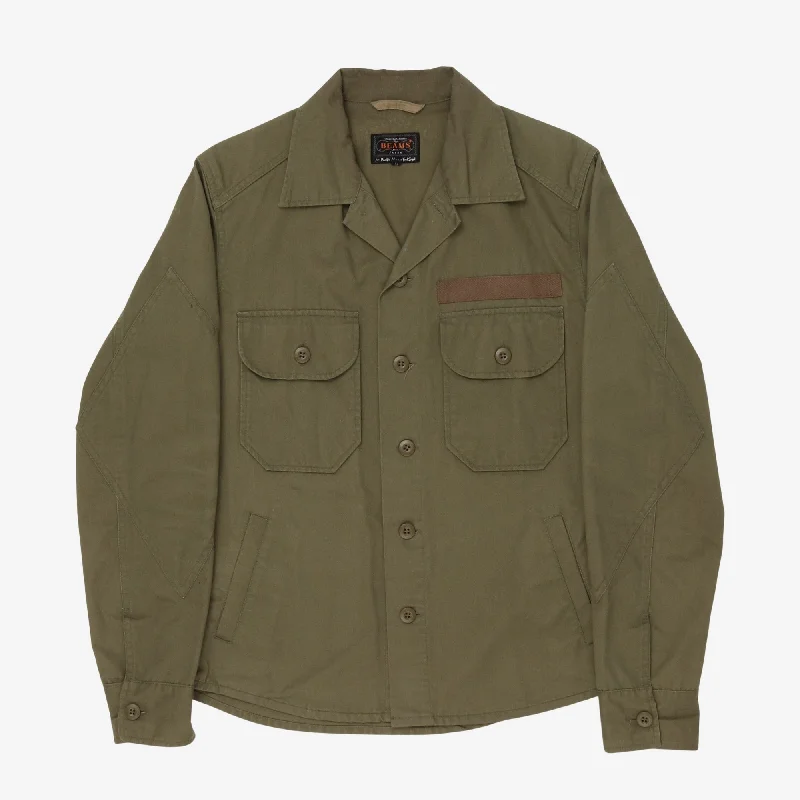 jacket easy fabric -Fred Segal Army Shirt