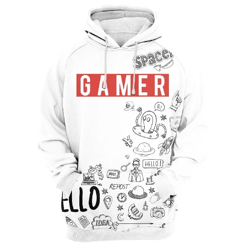 hoodie eco friendly -Gamer Be Like Hoodie