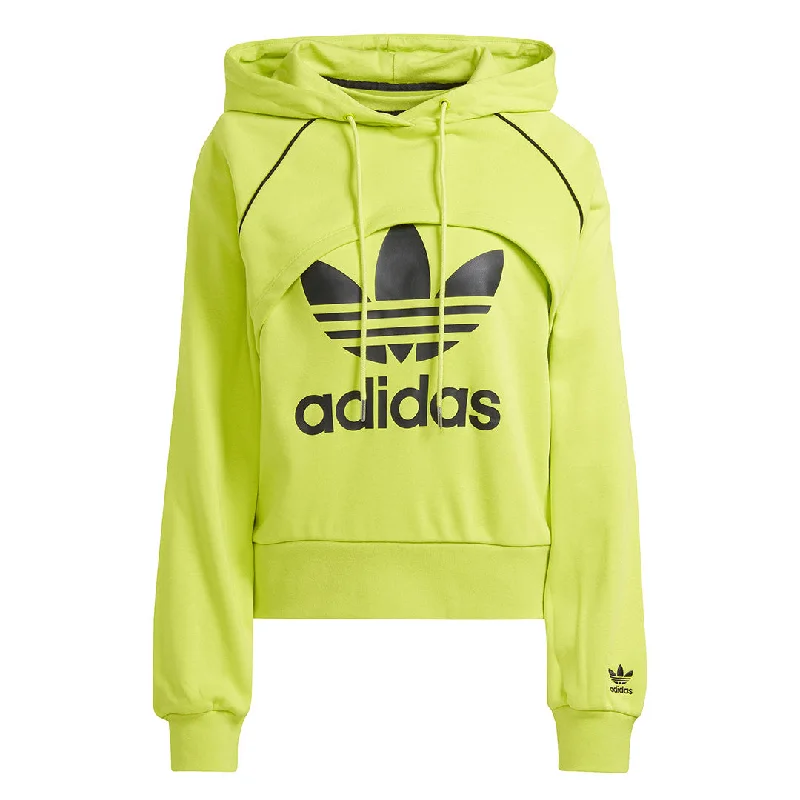 hoodie soft pink -adidas - Women's Trefoil Big Logo Hoodie (IJ5013)