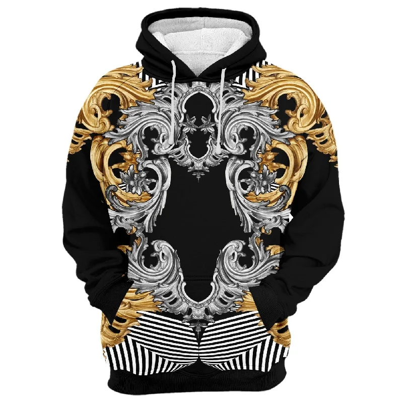 hoodie chic forest -Platinum Gold Hoodie