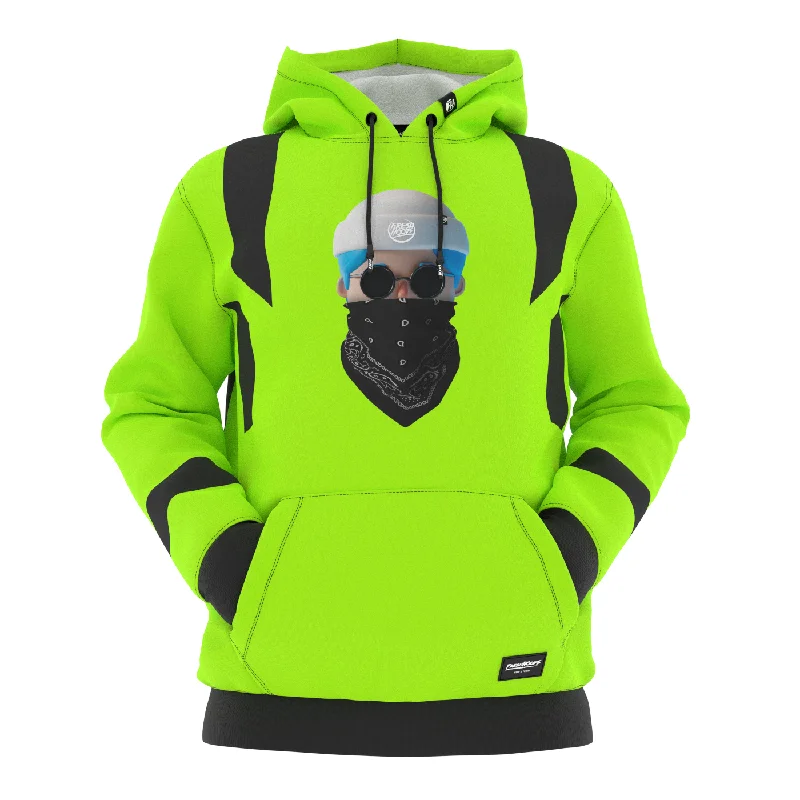 hoodie trendy charcoal -Neon Flex Hoodie