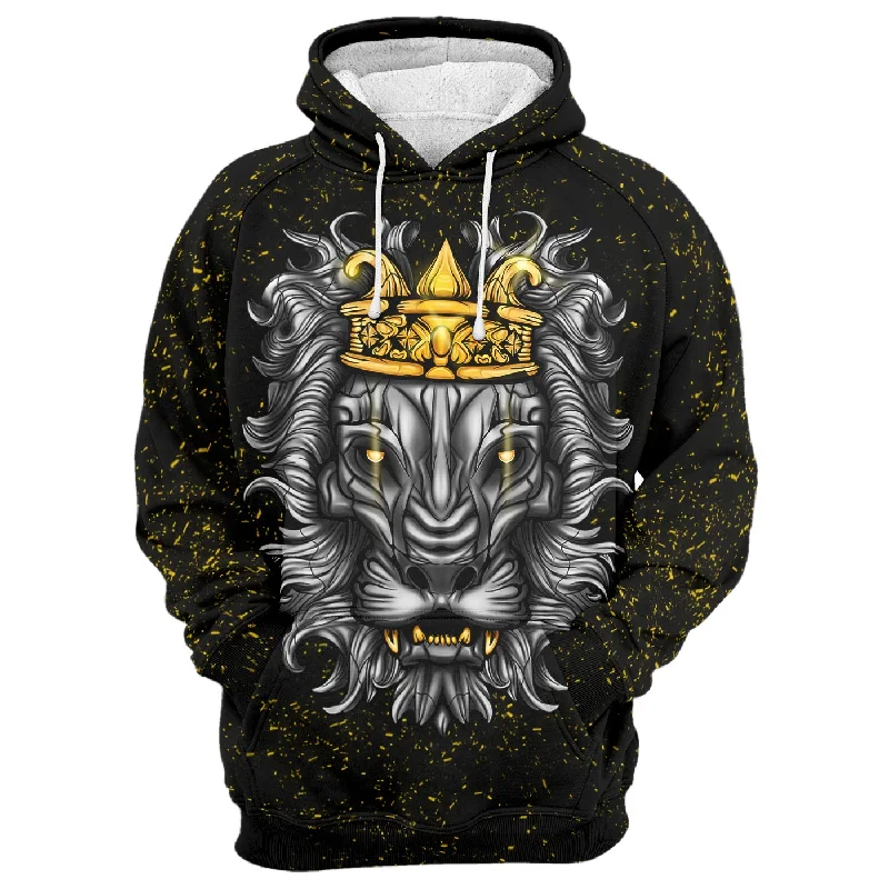 hoodie bold maroon -King! Hoodie