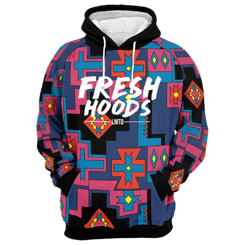 hoodie trendy -Fresh X Tribal Hoodie