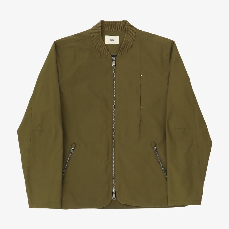 jacket easy suede -Zip Jacket