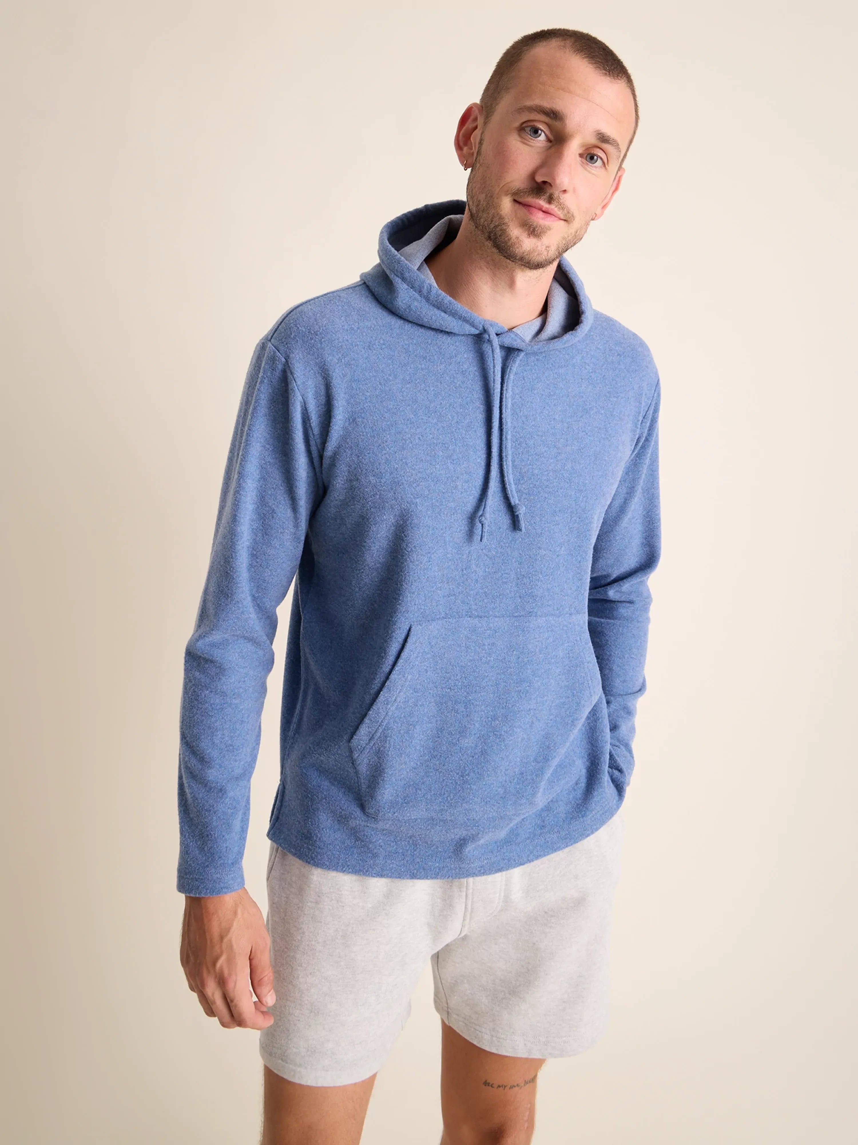 hoodie trendy maroon -The Blue Dream (Cloud-10 Hoodie)