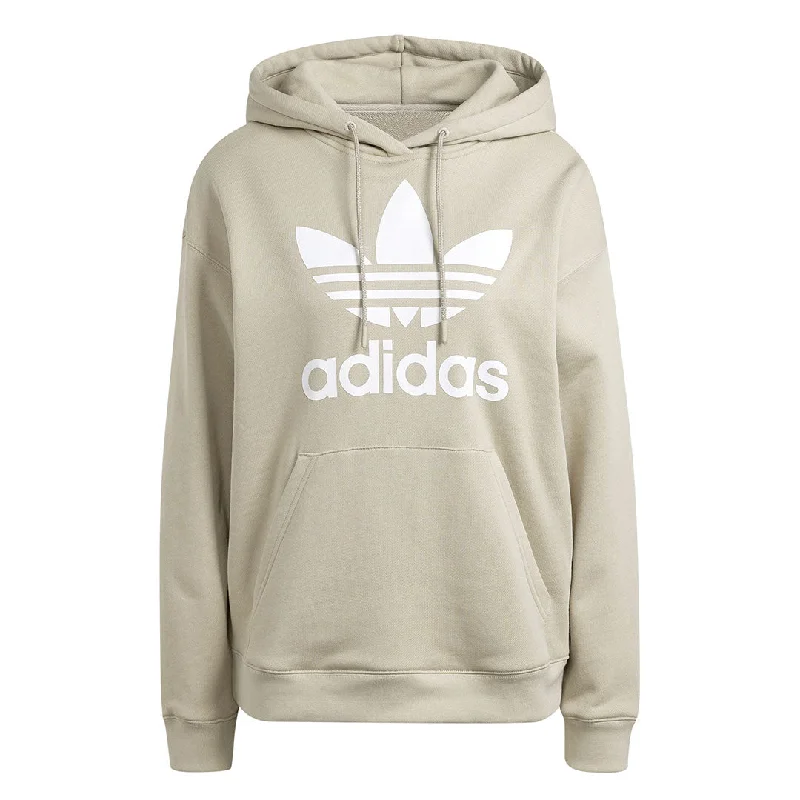 hoodie chic purple -adidas - Women's Adicolor Trefoil Hoodie (IK6471)