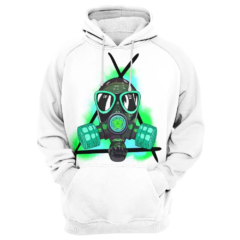 hoodie trendy navy -Toxic Mask Hoodie