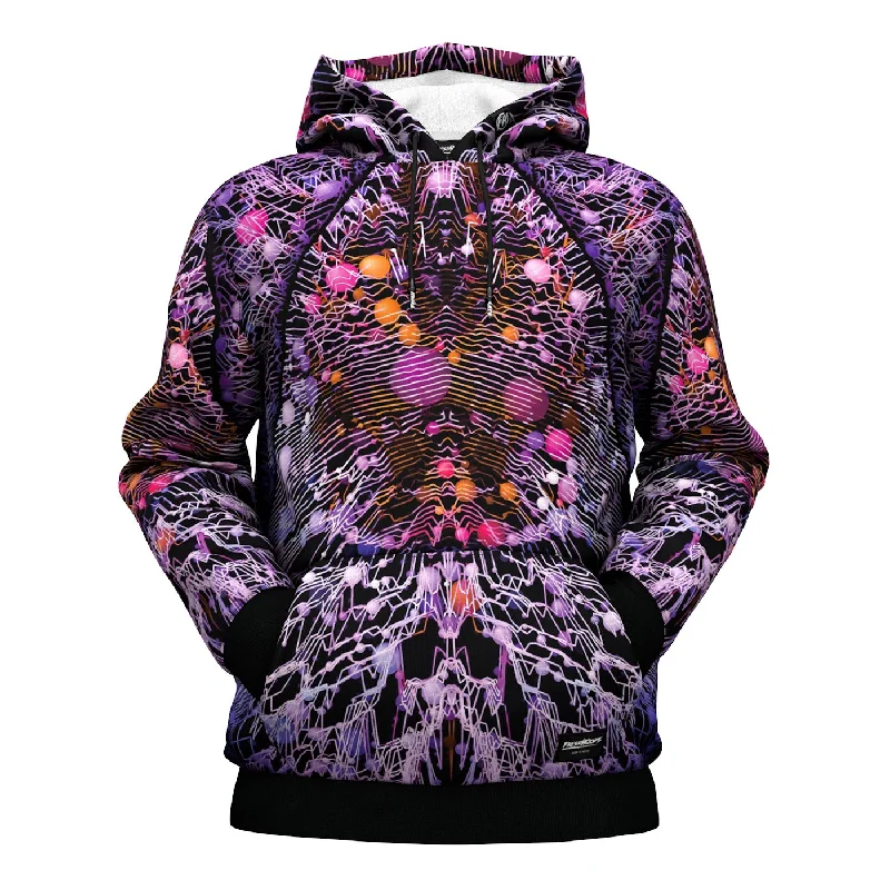 hoodie trendy black -Mystical Crystal Hoodie