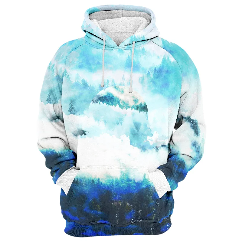 hoodie warm purple -Foggy Hoodie