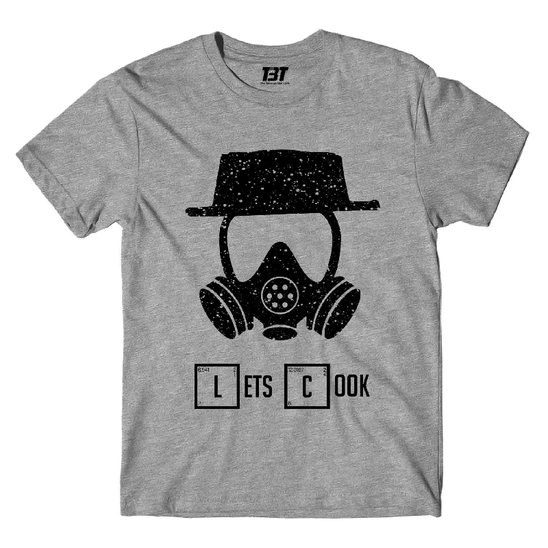 indigo tie-front t-shirts cute -Breaking Bad T shirt - Let's Cook