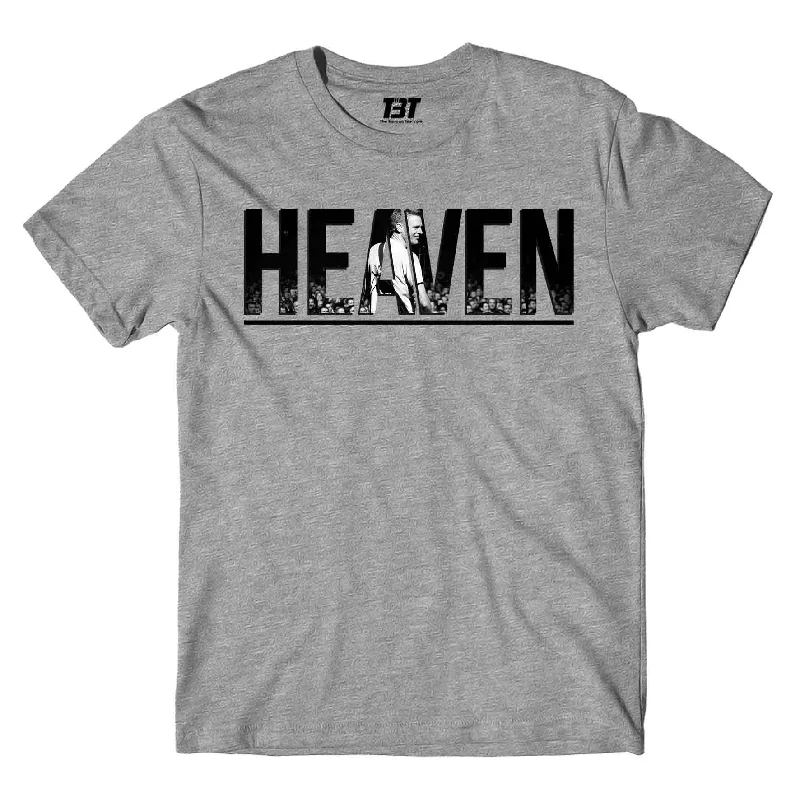 heather grey workout t-shirts breathable -Bryan Adams T shirt - Heaven