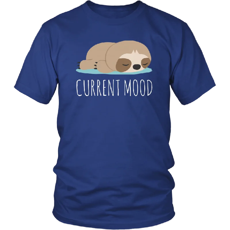 olive slogan t-shirts funny -CURRENT MOOD Sloth Unisex T-Shirt