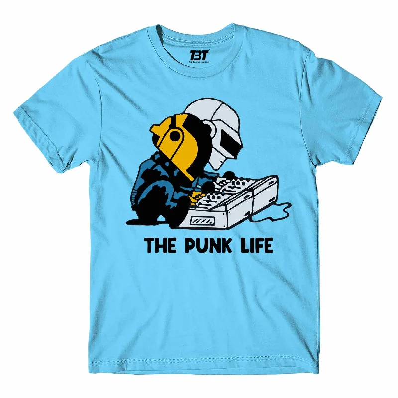 lilac soft touch t-shirts cozy -Daft Punk T shirt - The Punk Life