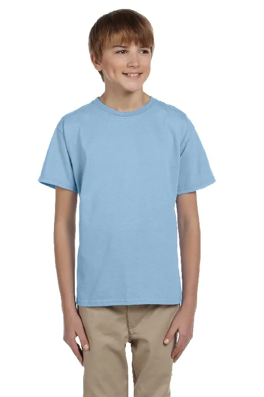 lilac eco cotton t-shirts green -Gildan Youth Ultra Short Sleeve Crewneck T-Shirt - Light Blue