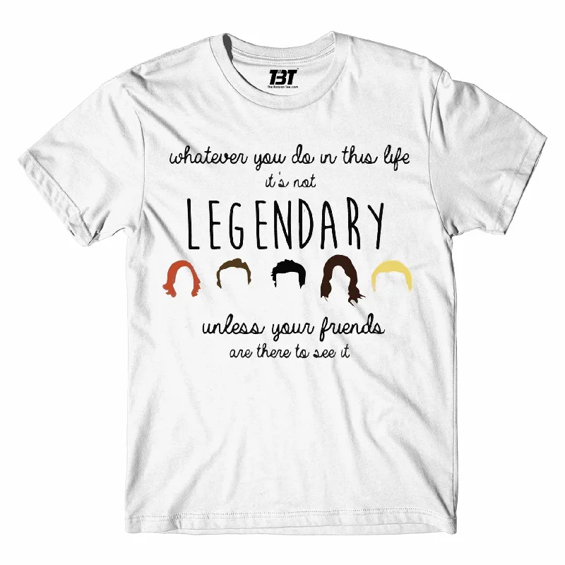 soft beige vintage band t-shirts retro -How I Met Your Mother T shirt - Legendary Quote