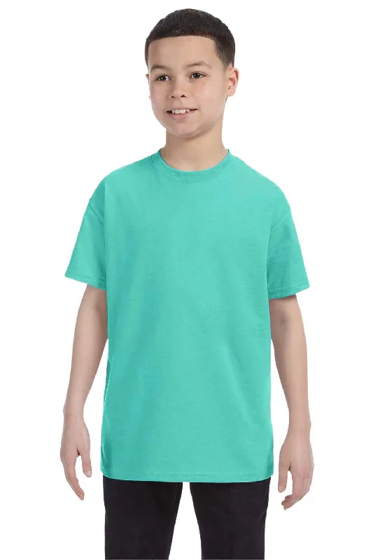 lilac quote t-shirts witty -Jerzees Youth Dri-Power Moisture Wicking Short Sleeve Crewneck T-Shirt - Cool Mint Green