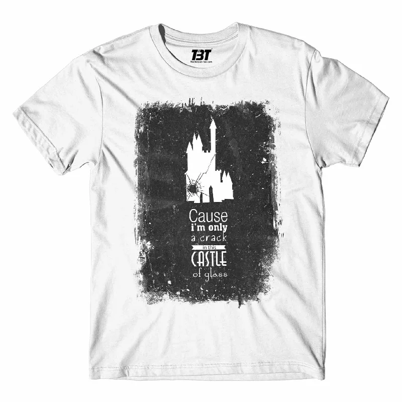 indigo crew neck t-shirts basic -Linkin Park T shirt - Castle Of Glass