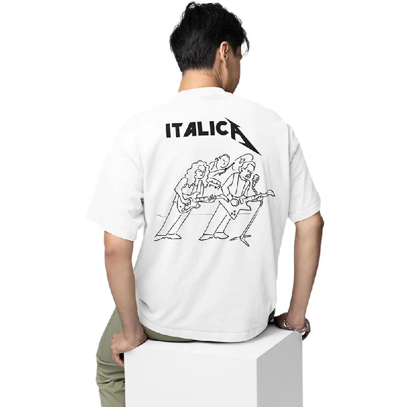 lilac tie-dye t-shirts funky -Metallica Oversized T shirt - Italica