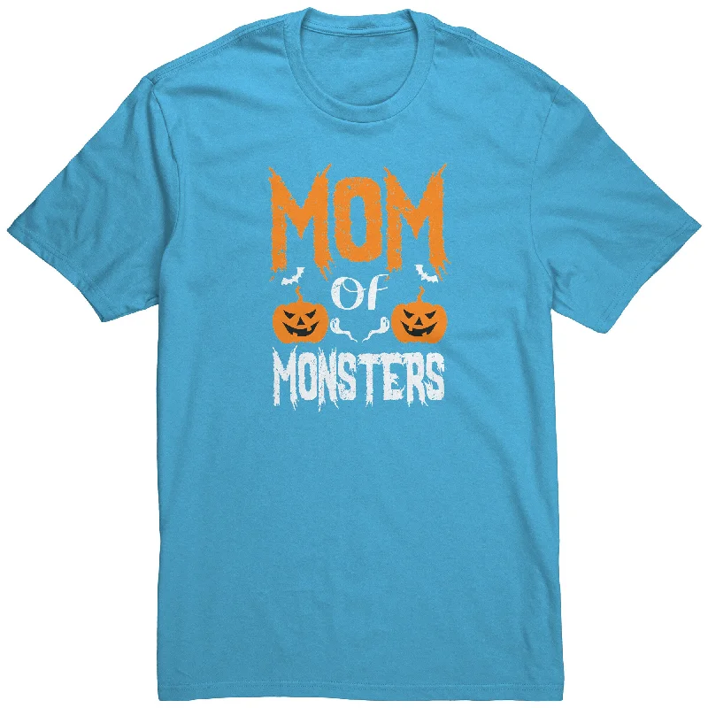 heather grey camo t-shirts rugged -MOM of MONSTERS Halloween Unisex T-Shirt