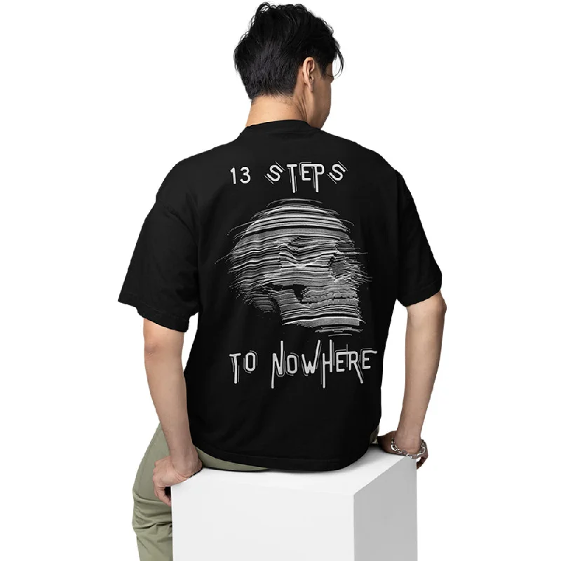 olive eco-friendly t-shirts green -Pantera Oversized T shirt - 13 Steps To Nowhere