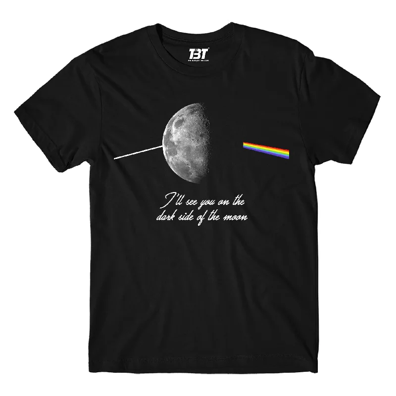 khaki slim fit t-shirts sleek -Pink Floyd T shirt - I'll See You On The Dark Side