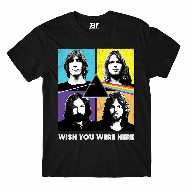 sage green cropped t-shirts chic -Pink Floyd T shirt - Wish They Were Here